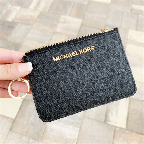 michael kors jet set small coin purse|Michael Kors jet set collection.